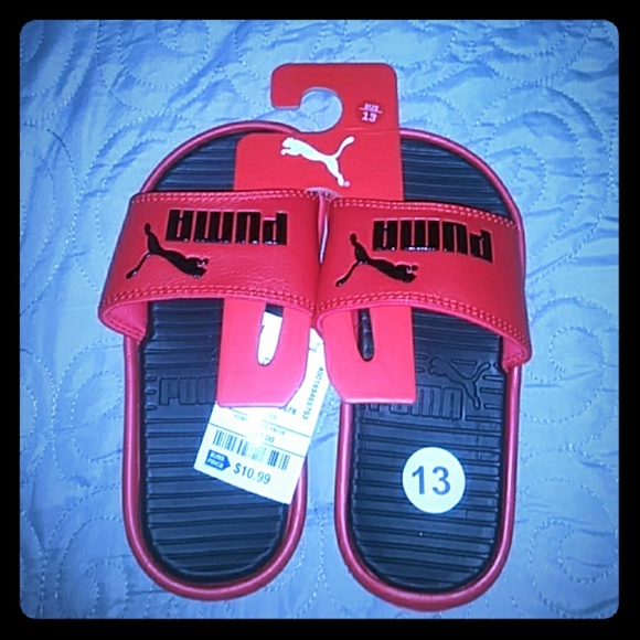 puma slides toddler
